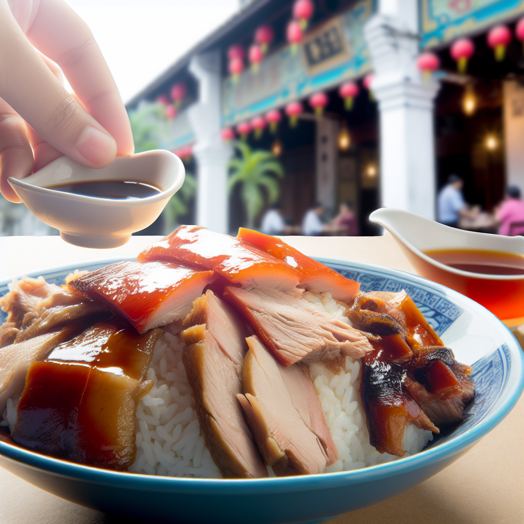 【中式美食】广式烧腊饭(Roast Pork Rice) - 以叉烧、烧肉、烧鸭搭配米饭,配上特制酱汁