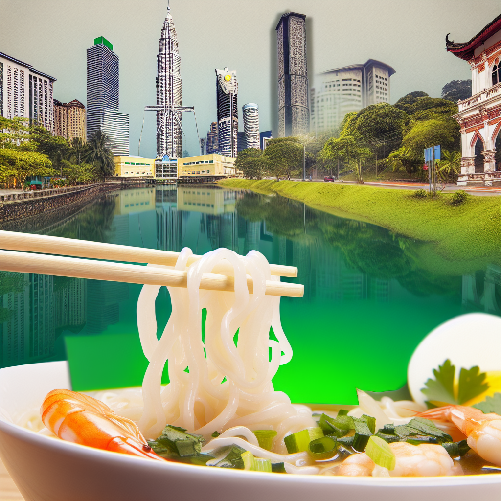 【中式美食】沙河粉(Sha Hor Fun) - 以滑嫩米粉搭配鸡肉或虾汤熬制