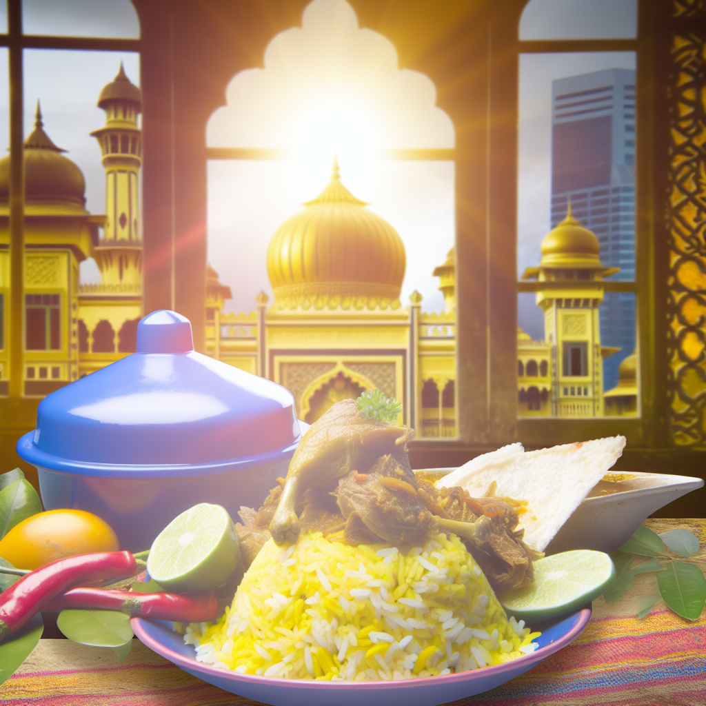 【印度美食】香料饭(Nasi Briyani) - 以香料、羊肉或鸡肉炖煮的印度风味米饭