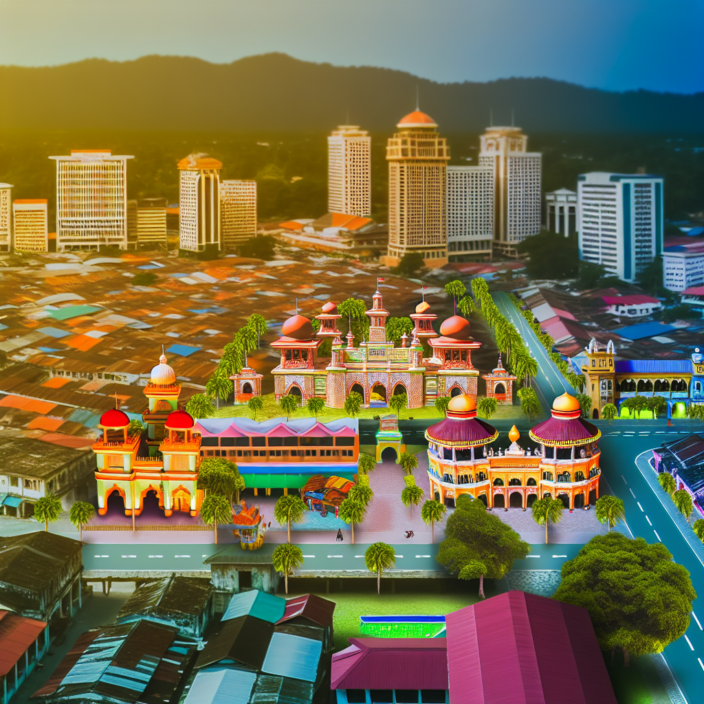 【吉兰丹州(Kelantan)】哥打峇鲁(Kota Bharu) - 吉兰丹州首府,马来西亚文化与传统中心