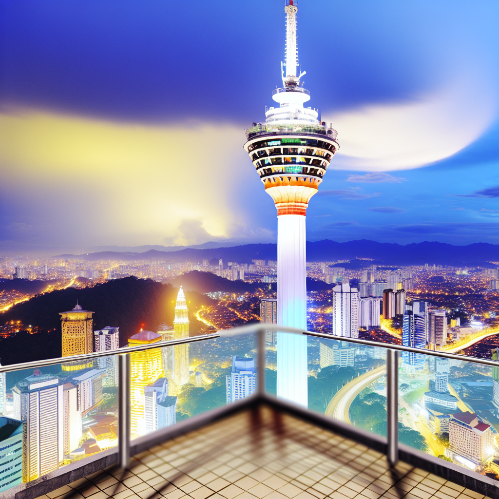 【吉隆坡】吉隆坡塔（KL Tower） - 观景台可俯瞰全城，是热门夜景打卡地