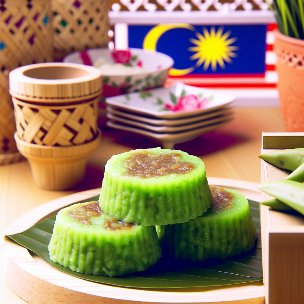 【娘惹美食】娘惹糕（Kuih Nyonya） - 以糯米、椰浆、香兰叶制成的传统糕点