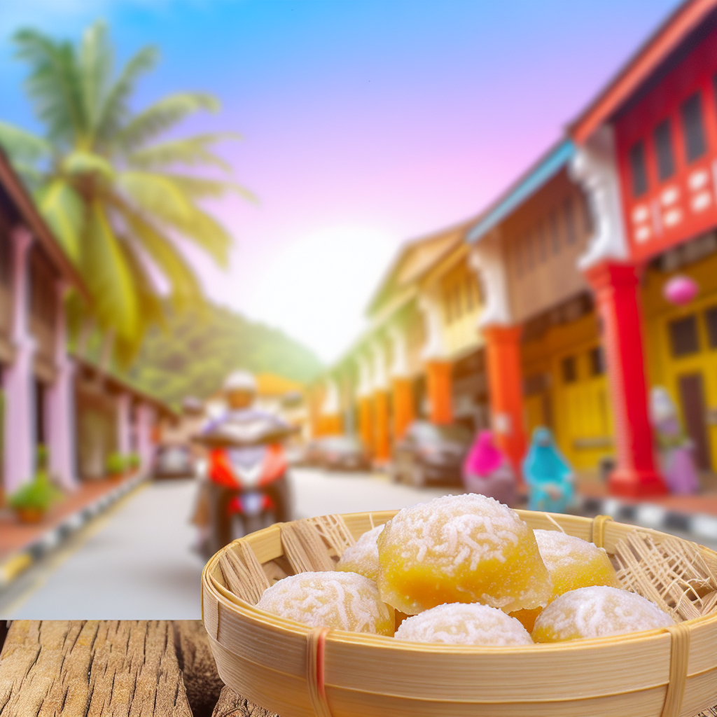 【小吃】木薯糕（Kuih Ubi） - 以木薯粉、椰浆制成的传统甜点