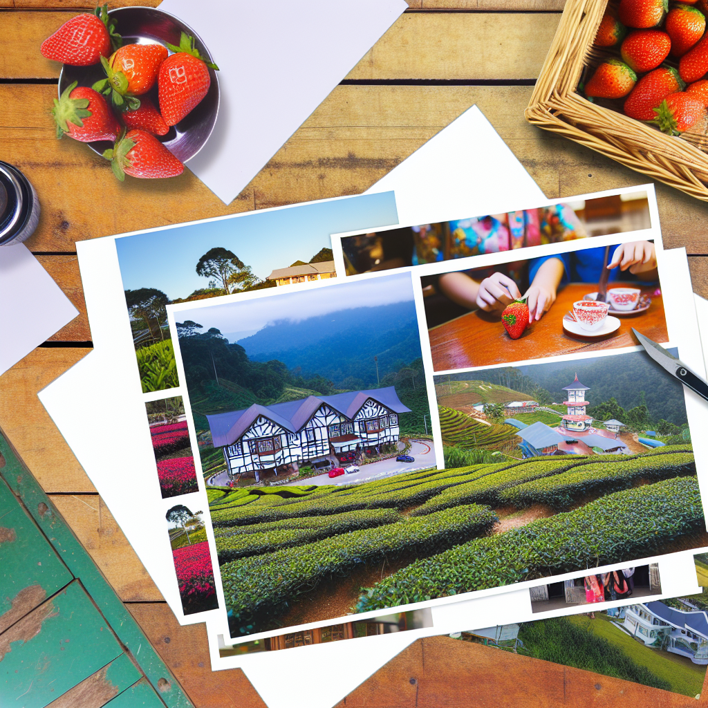 【彭亨州(Pahang)】金马仑高原(Cameron Highlands) - 著名的避暑胜地,以茶园与草莓农场闻名