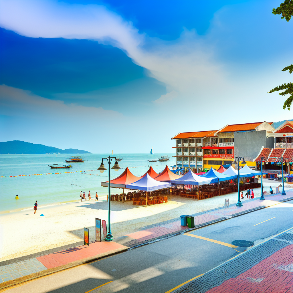 【槟城】峇都丁宜海滩（Batu Ferringhi Beach） - 槟城最著名的海滩度假胜地