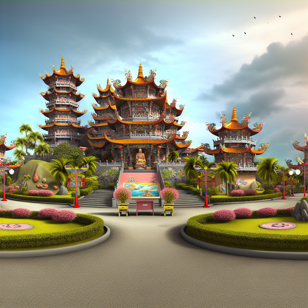 【槟城】极乐寺(Kek Lok Si Temple) - 东南亚最大的佛教寺庙