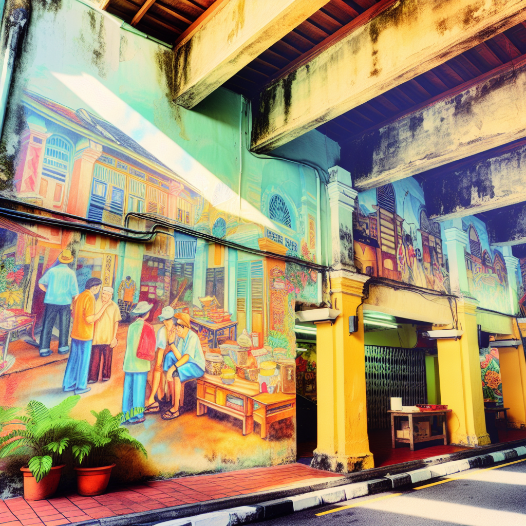 【槟城】槟城壁画街(Street Art) - 乔治市著名的街头艺术涂鸦区