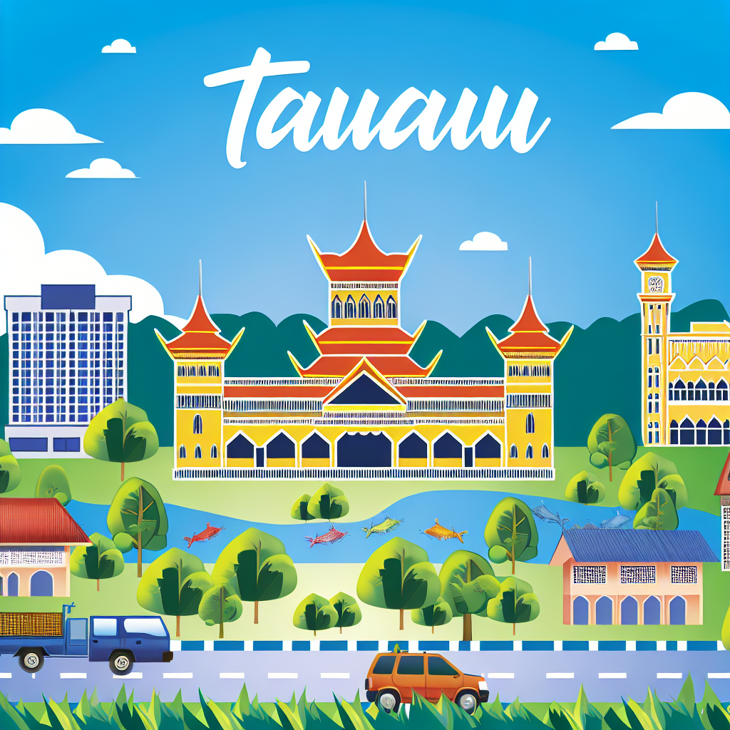 【沙巴州(Sabah)】斗湖(Tawau) - 马来西亚最东部城市,重要的农业与渔业中心