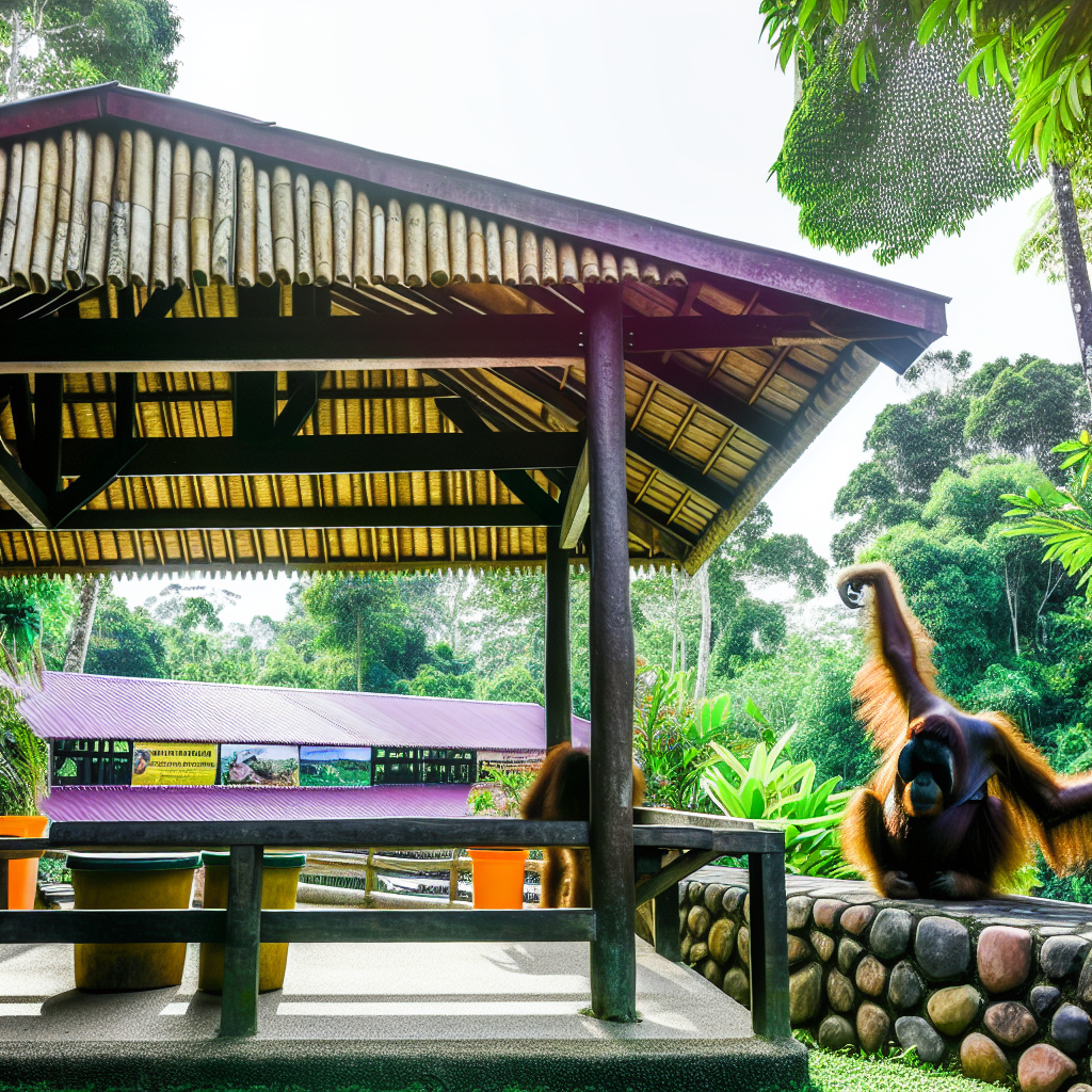 【沙巴（Sabah）】西必洛猿人中心（Sepilok Orangutan Rehabilitation Centre） - 保护红毛猩猩的野生动物中心