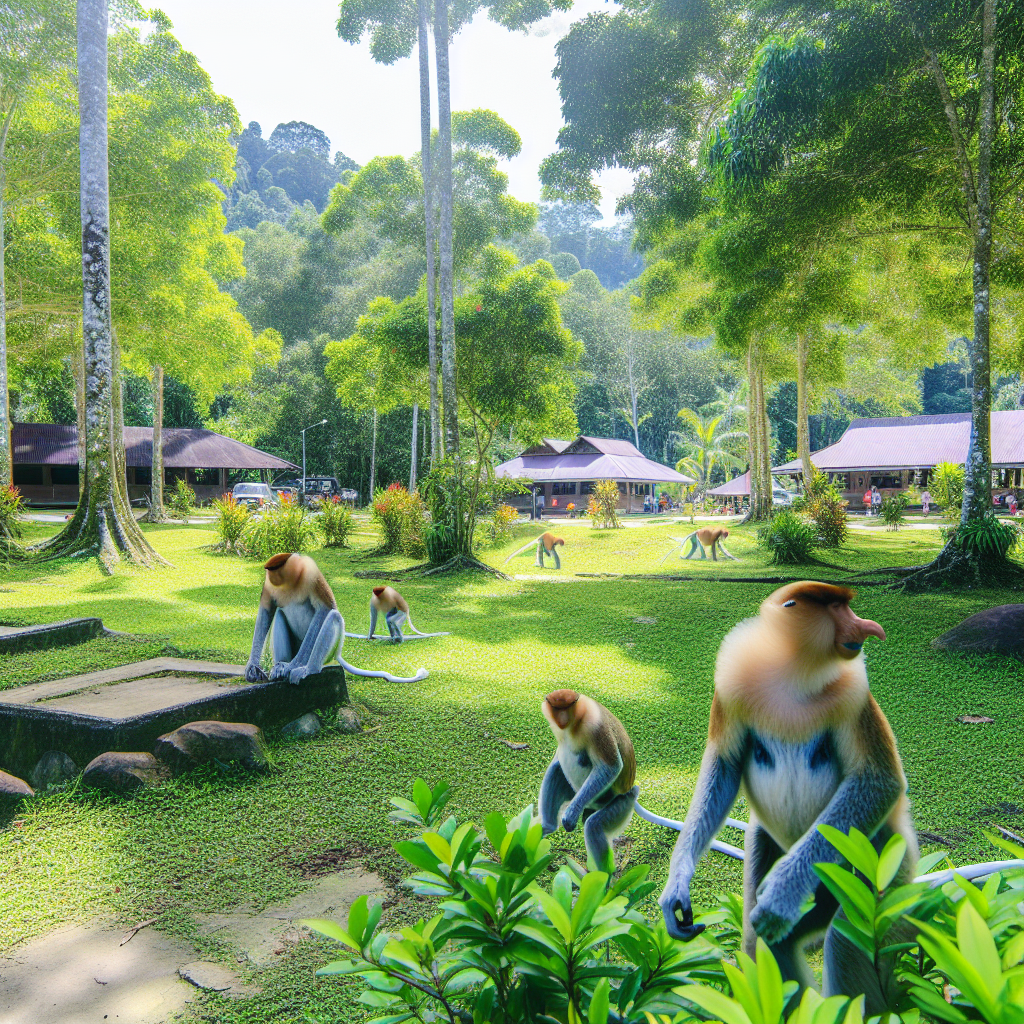 【沙巴(Sabah)】长鼻猴生态保护区(Labuk Bay Proboscis Monkey Sanctuary) - 观赏马来西亚特有的长鼻猴