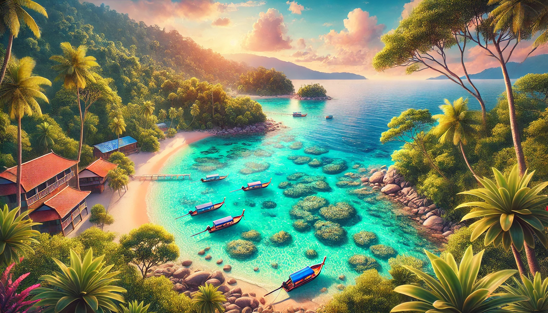 【海岛】停泊岛(Perhentian Islands) - 适合浮潜和水肺潜水