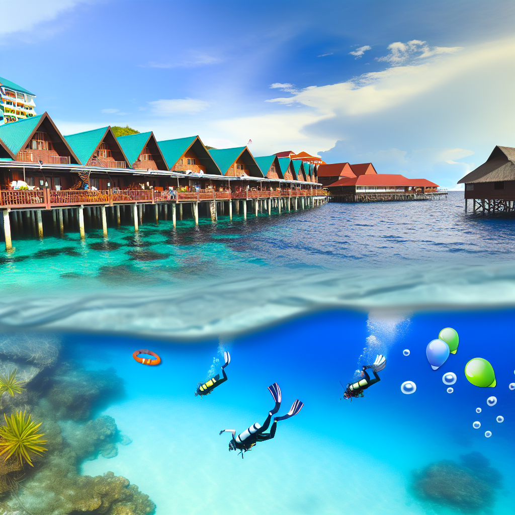 【海岛(Islands)】卡帕莱岛(Kapalai Island) - 海上度假村,浮潜和深潜热门目的地