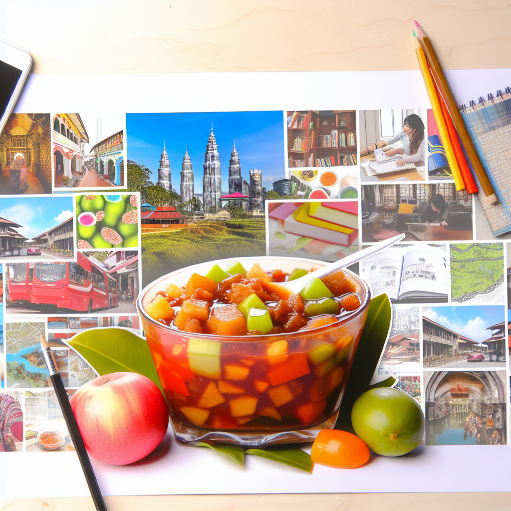 【甜品】亚参罗惹（Asam Rojak） - 以酸甜酱汁混合水果制成的马来西亚特色甜品