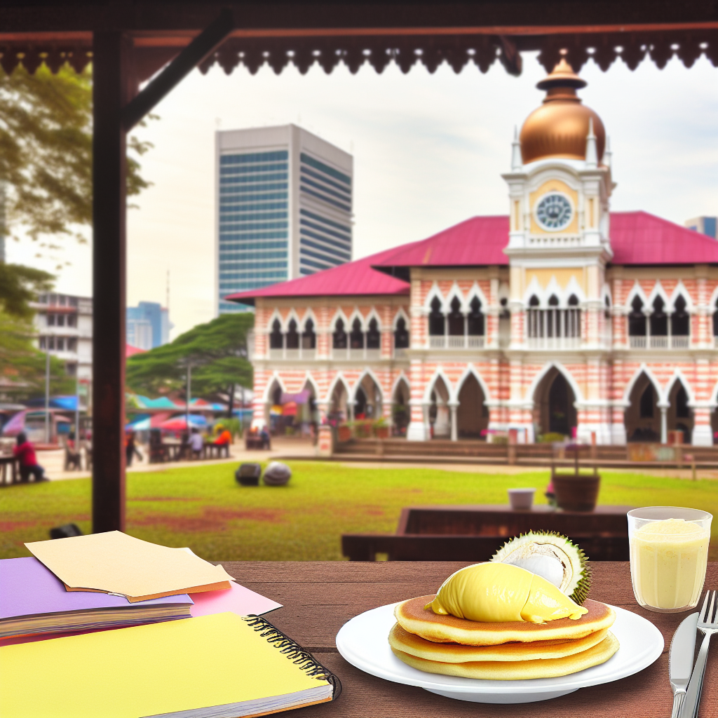 【甜品】榴莲煎饼（Durian Pancake） - 以榴莲果肉包裹奶油制成的甜点