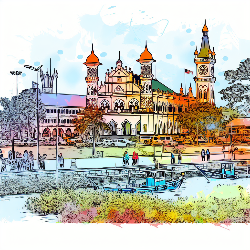 【砂拉越州(Sarawak)】古晋(Kuching) - 砂拉越州首府,历史文化名城,被称为“猫城”