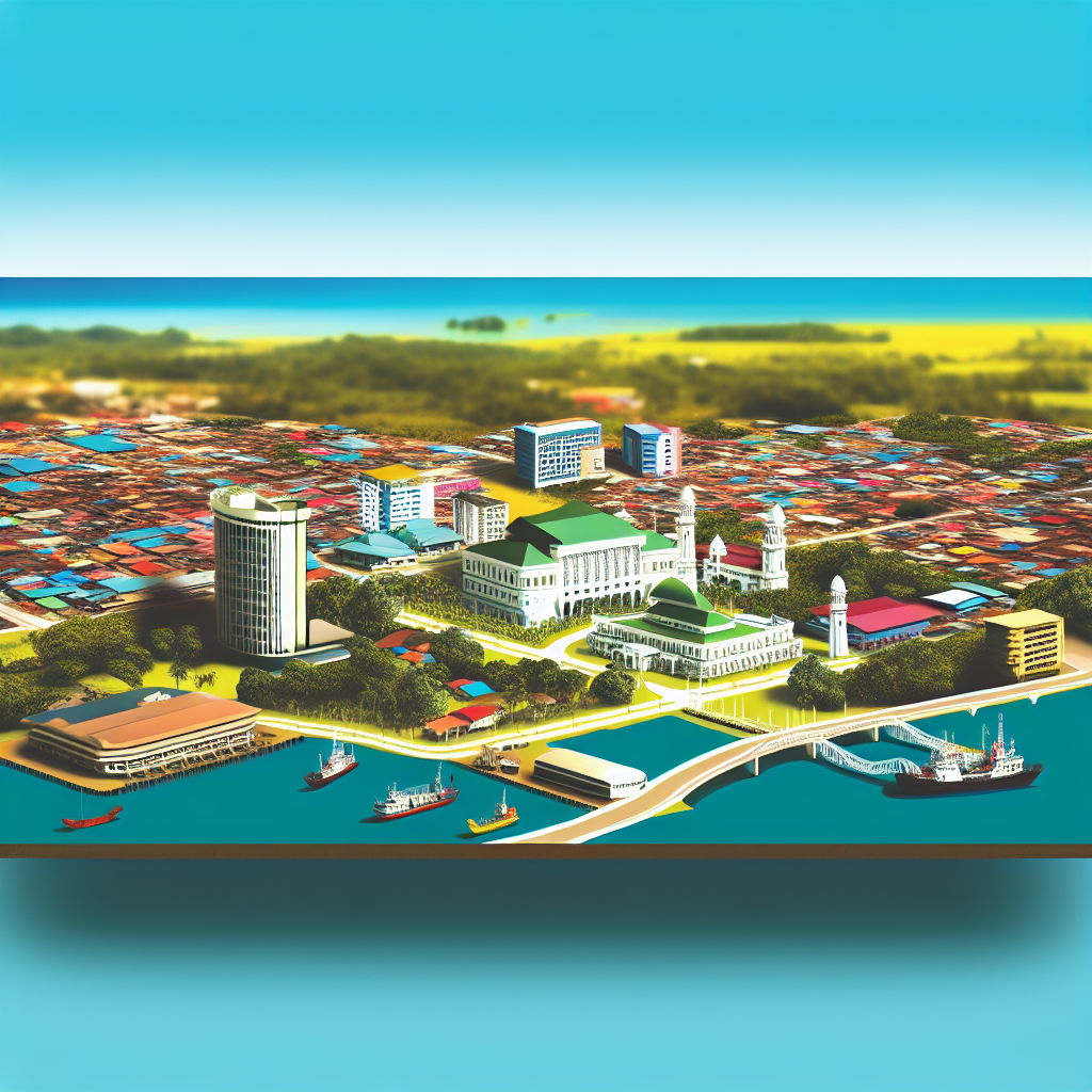 【砂拉越州(Sarawak)】美里(Miri) - 砂拉越石油与天然气工业中心,通往姆鲁洞国家公园的门户