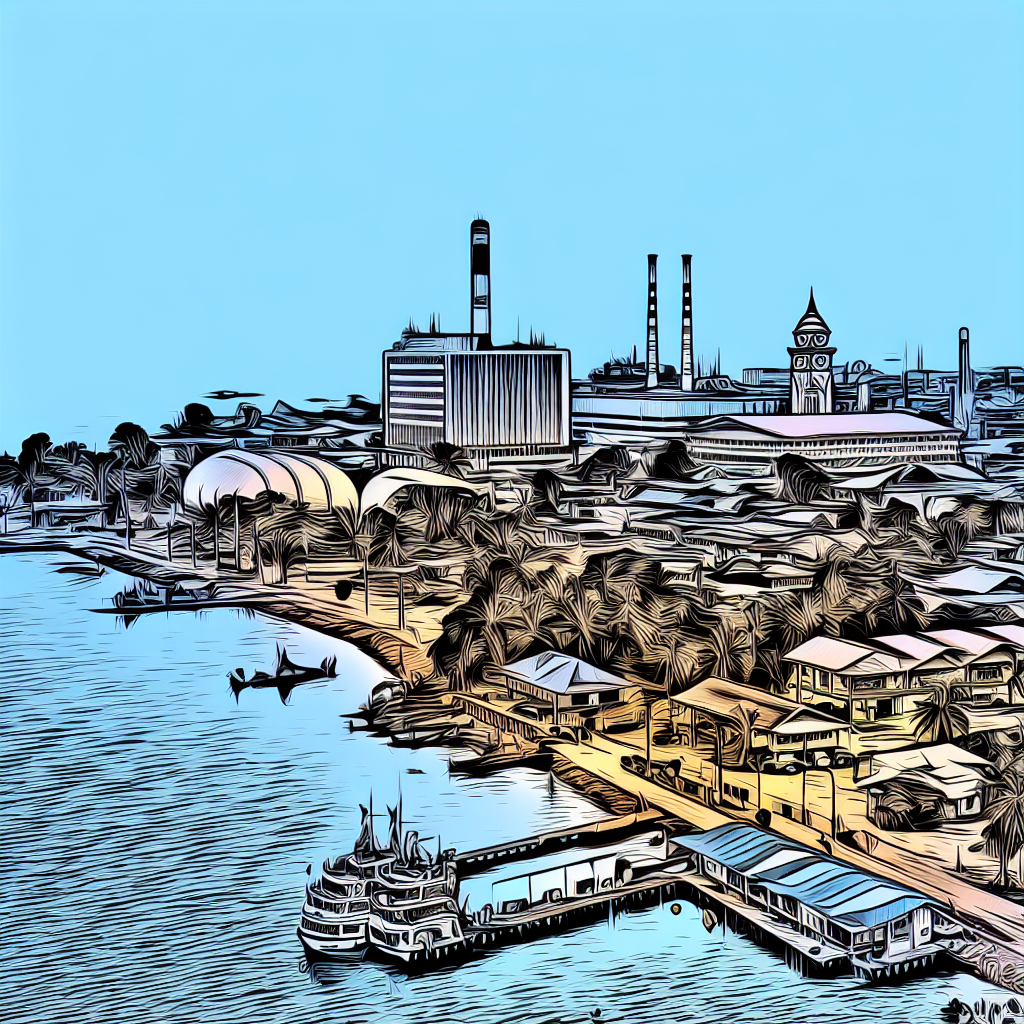 【砂拉越(Sarawak)】民都鲁(Bintulu) - 重要的工业与港口城市,天然气产业发达