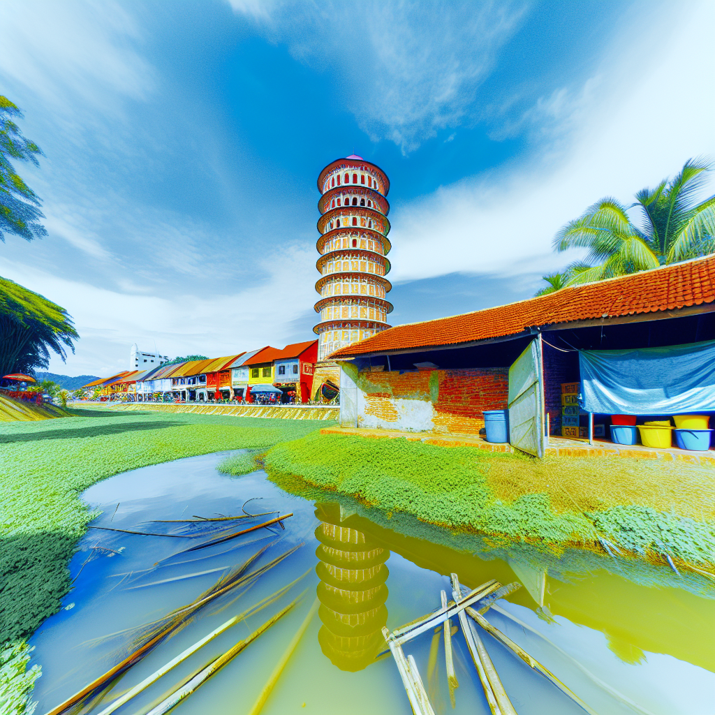 【霹雳州（Perak）】安顺（Teluk Intan） - 著名的斜塔之城，农业与商业中心