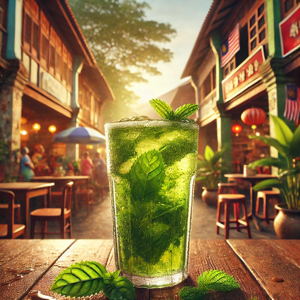【饮品】青草凉茶(Herbal Tea) - 以多种草药熬制的消暑解渴凉茶