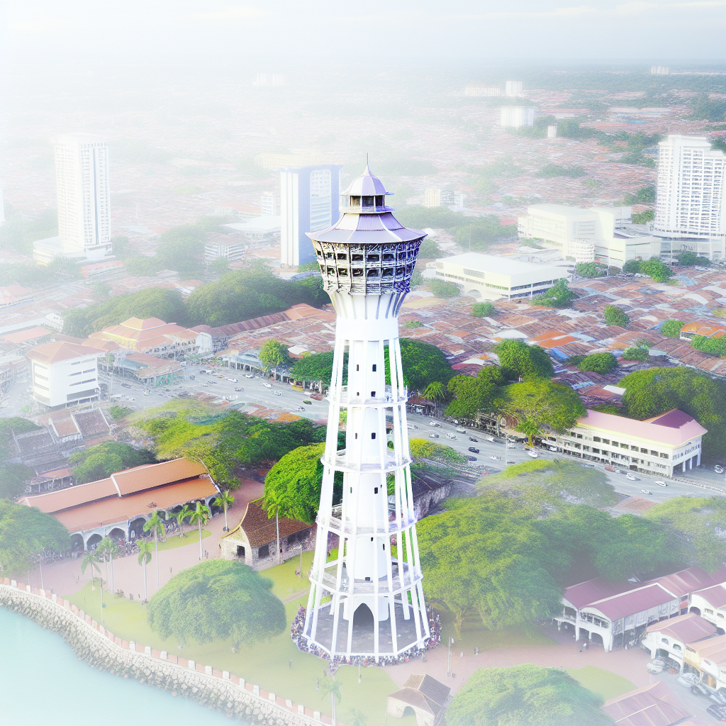 【马六甲】马六甲旋转塔(Taming Sari Tower) - 俯瞰马六甲全景的观景塔
