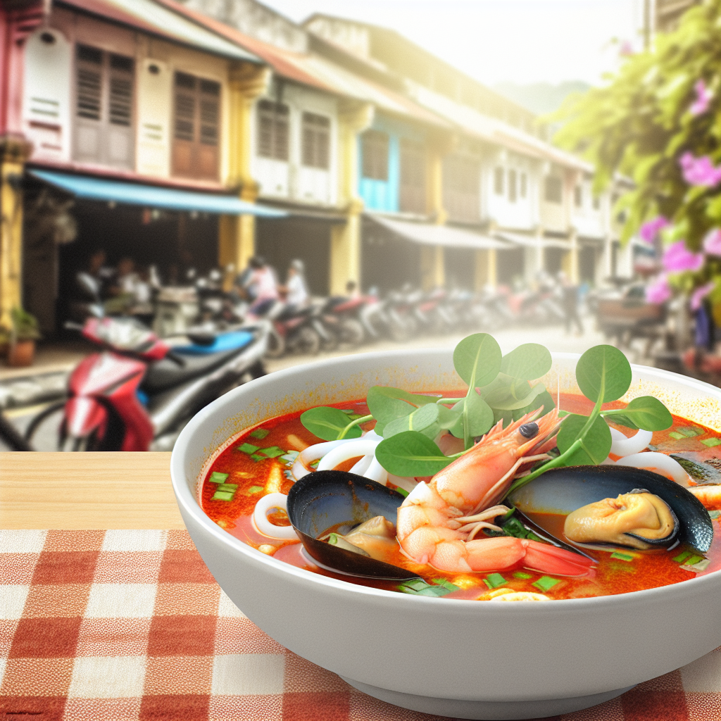 【马来美食】东炎(Tom Yum) - 受泰国影响的酸辣海鲜汤,在马来西亚深受喜爱