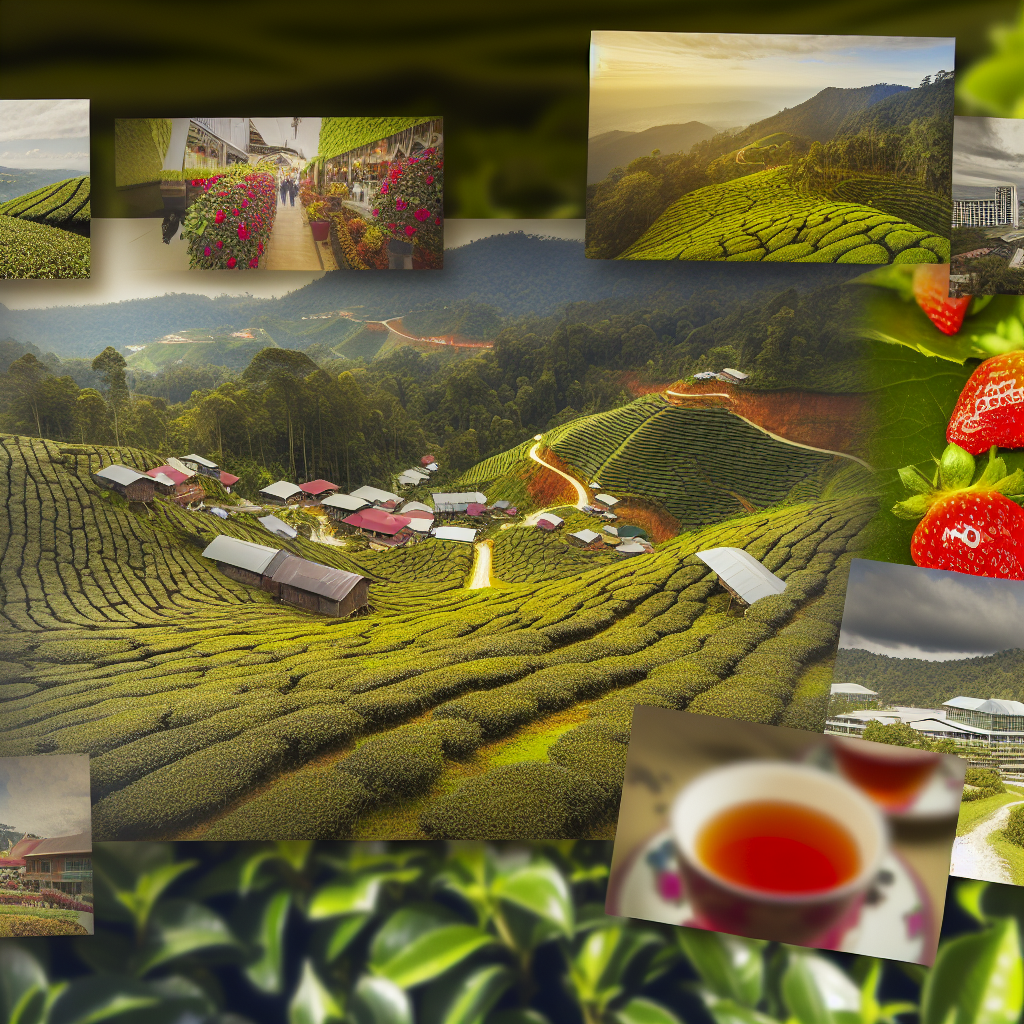 【高原】金马仑高原（Cameron Highlands） - 以茶园、草莓园、清凉气候著称