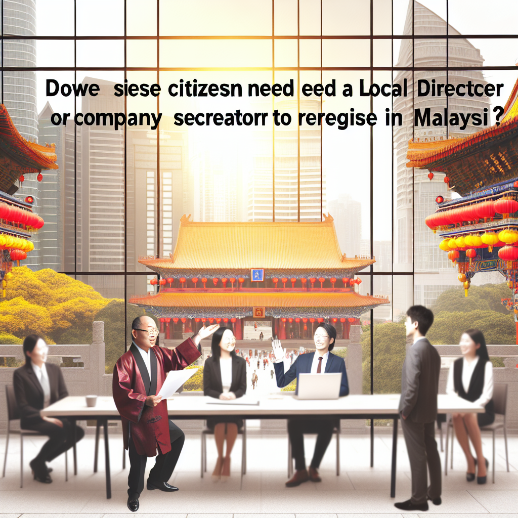 中国人注册公司是否需要本地董事或公司秘书?