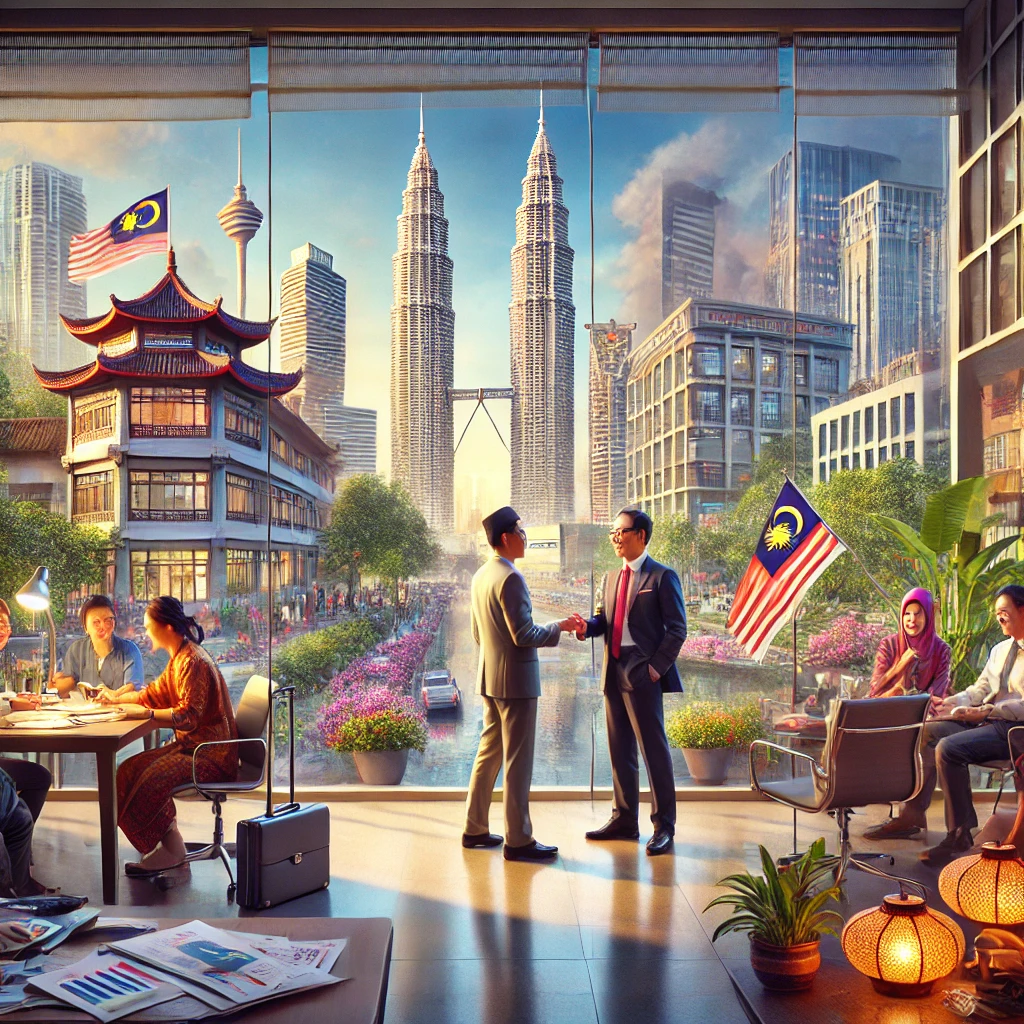 华人如何在马来西亚获得政府商业扶持?