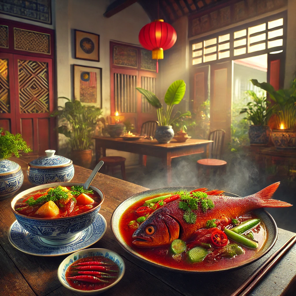华人餐厅最经典的家常菜：马来西亚版红烧鱼 & 酸辣汤