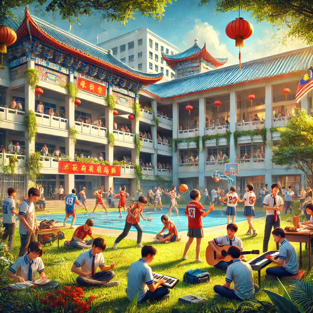 华文独立中学的学生课外活动丰富吗?