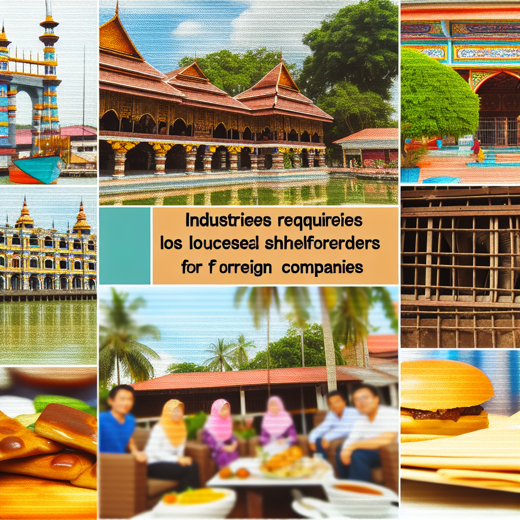 哪些行业要求外国公司必须有本地股东?