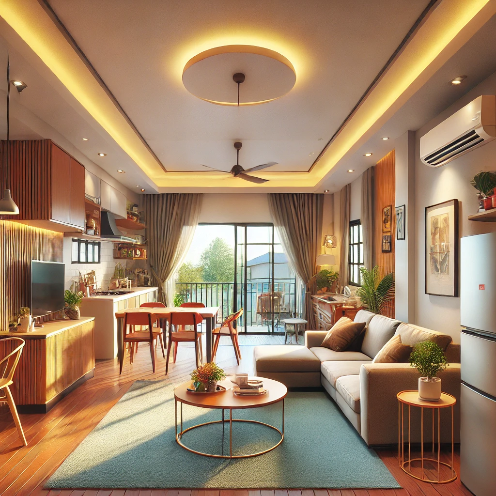 在马来西亚租房,房东通常提供哪些家电和家具?