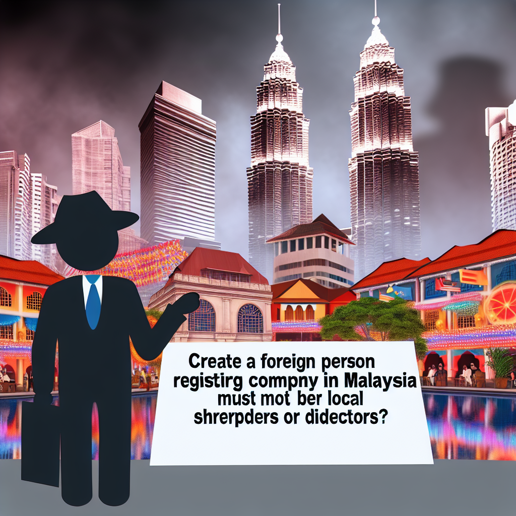 外国人在注册公司时是否必须有本地股东或董事？