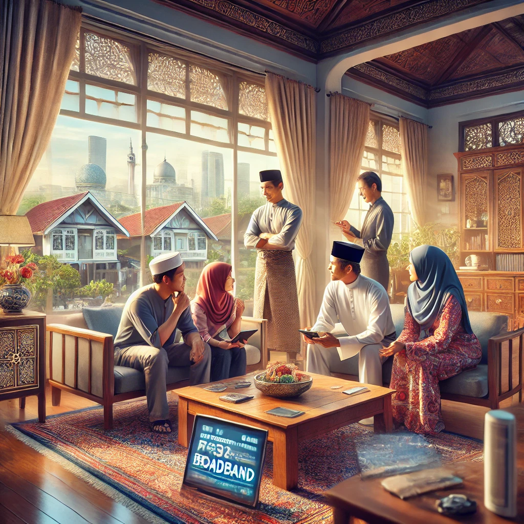 如何申请马来西亚的家庭宽带服务?