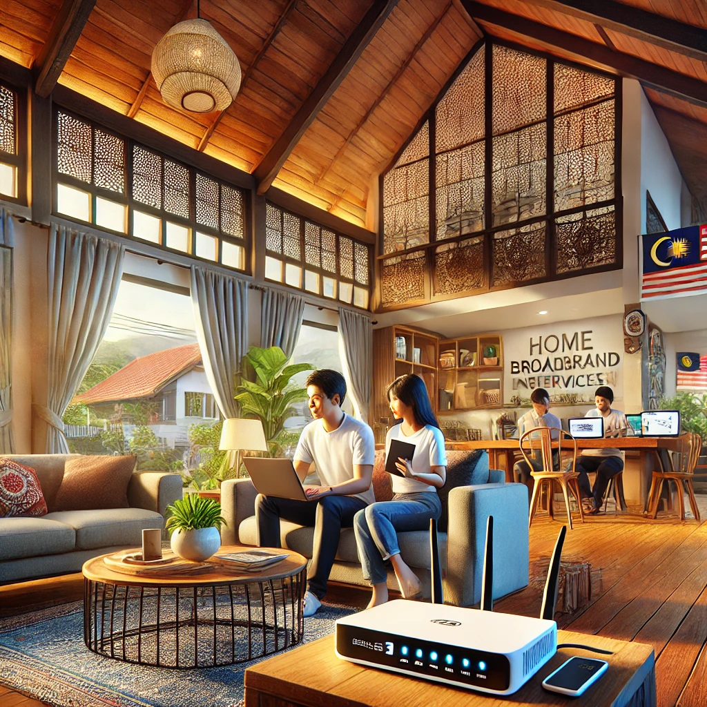 如何申请马来西亚的家庭宽带服务?