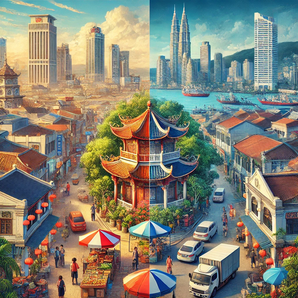 怡保 VS 槟城:华人定居 & 投资环境对比