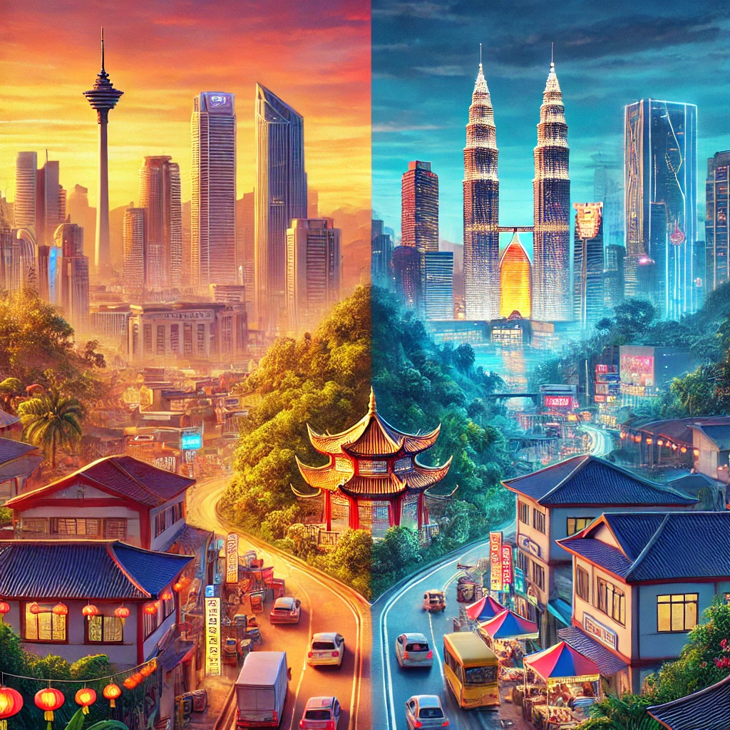 新山 VS 吉隆坡:哪个城市更适合华人生活?
