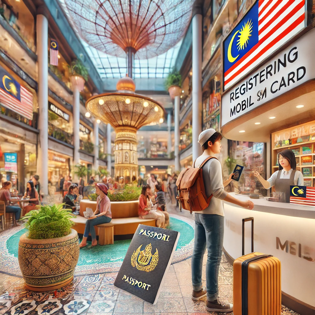 是否可以在线使用护照注册马来西亚手机卡?