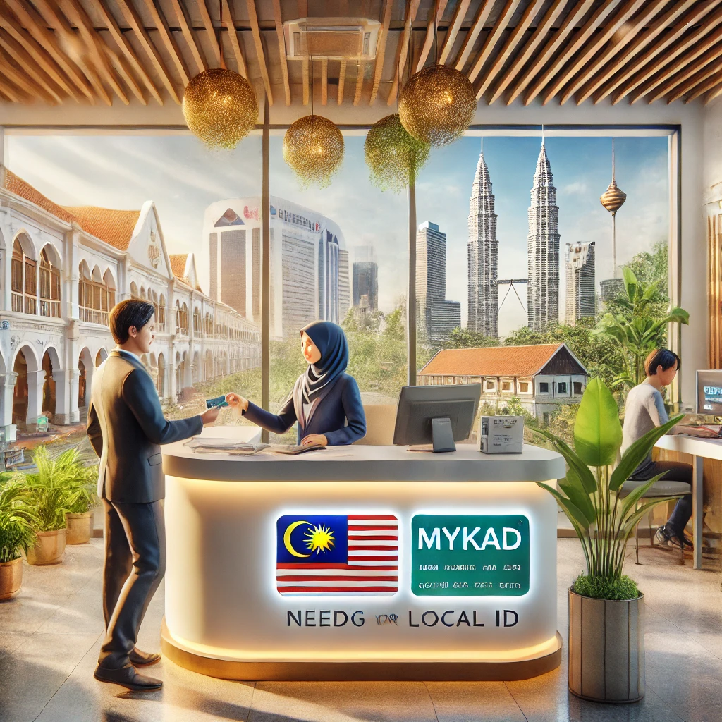 申请宽带是否需要本地身份证(MyKad)?