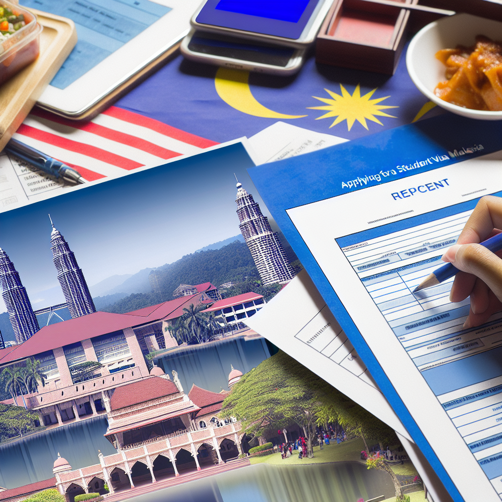 申请马来西亚留学签证需要提供哪些材料？