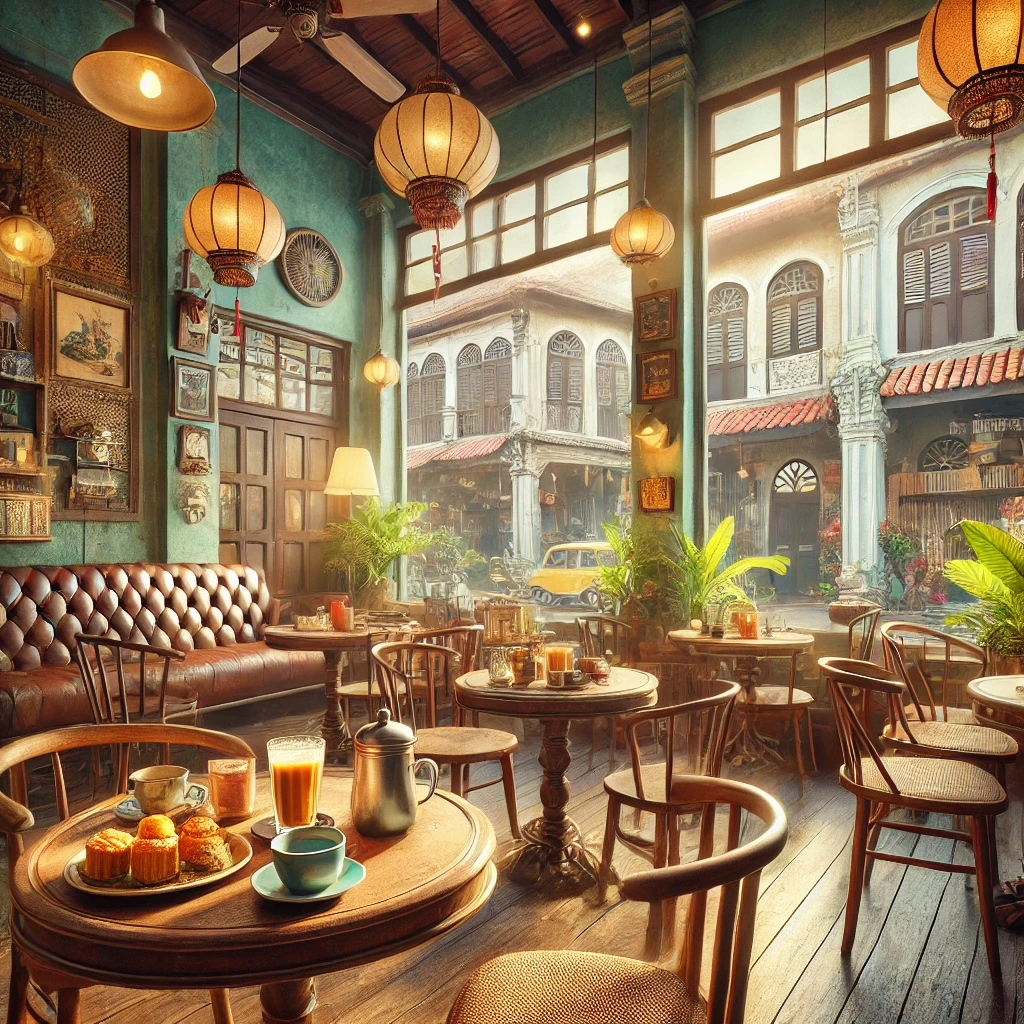 马六甲老街的复古咖啡馆推荐