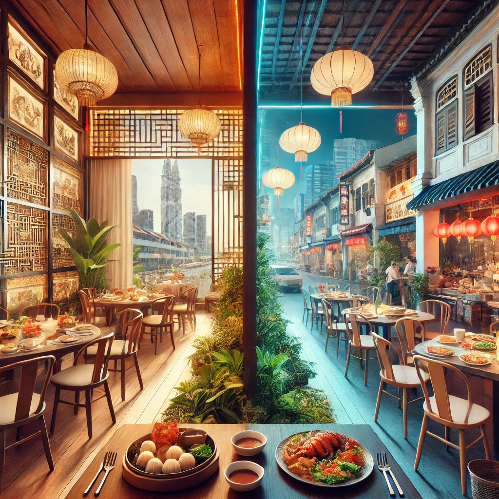 马来西亚华人餐厅价格对比：高端餐厅 vs 经济小馆
