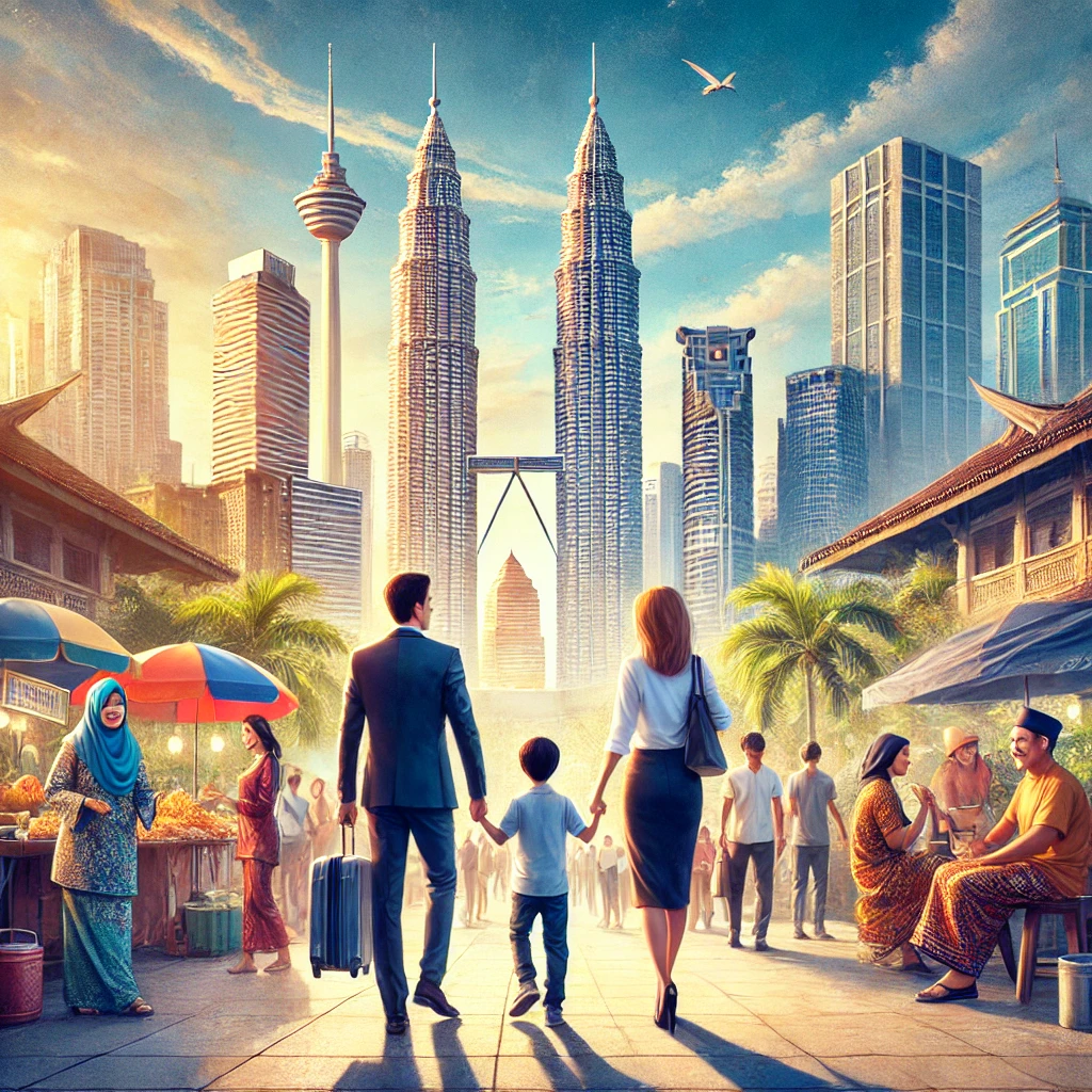 马来西亚工作签证是否可以带配偶和子女随行？