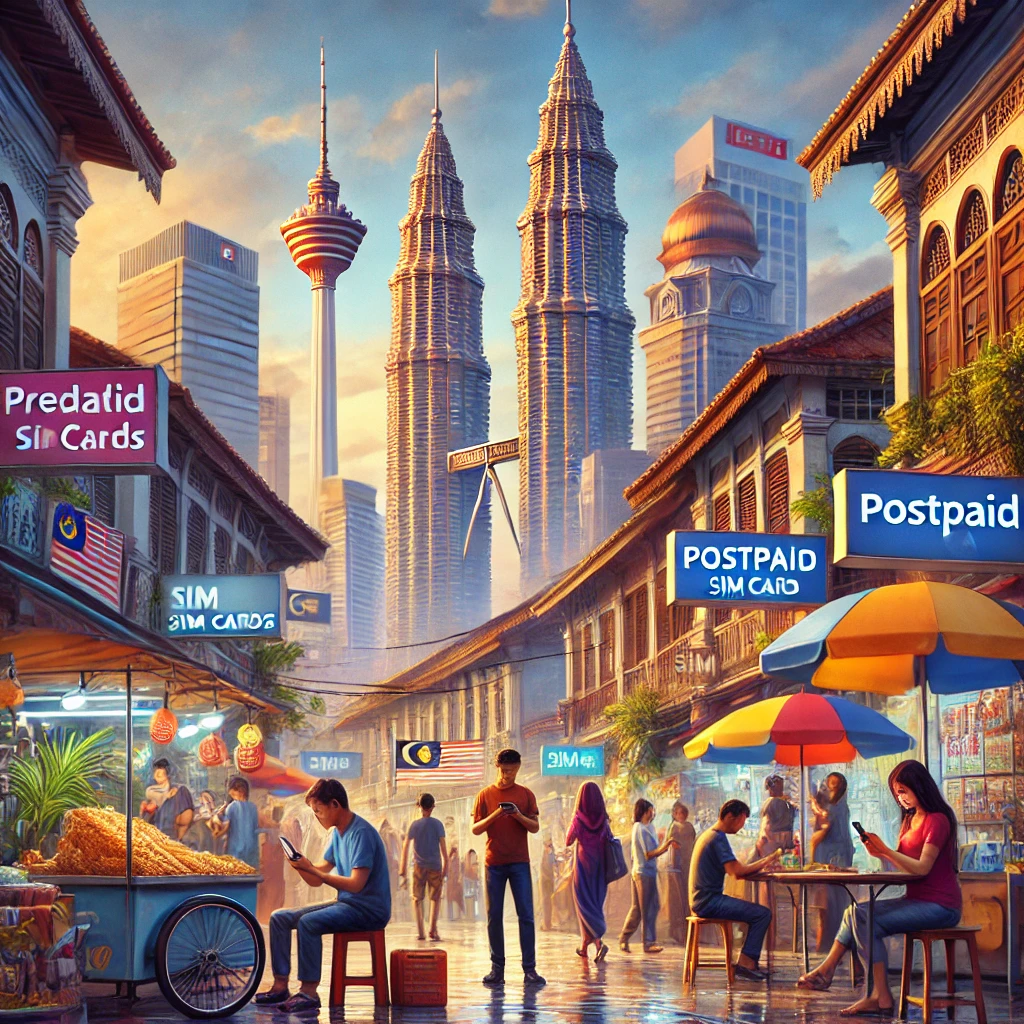 马来西亚的预付费(Prepaid)和后付费(Postpaid) SIM 卡有什么区别?